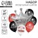 Bouquet of balloons "Champion", latex, foil, set of 7 pcs.