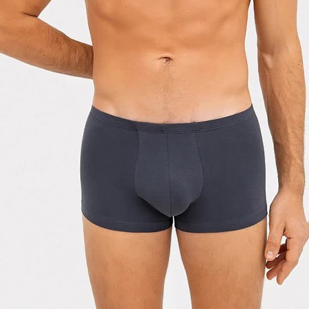 Set of men's panties boxers (2 pcs), graphite/black color, size 52 (xl)