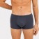 Set of men's panties boxers (2 pcs), graphite/black color, size 52 (xl)