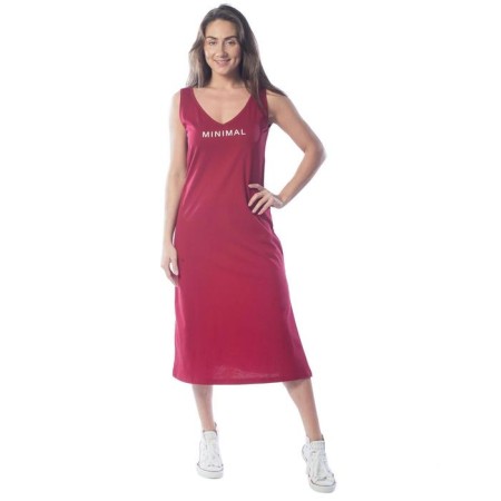 Female dress, size 52, burgundy color