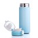 Thermos, 400 ml, Simple "Master K", retains heat 8 hours, 20.5x6.3 cm, blue
