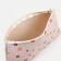 Lightning cosmetic bag, beige color