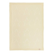 Baby blanket, size 70x90 cm, Ecrew color
