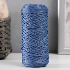 Knitting cord 100% polyester 1mm 200m/75 ± 10g (18-jeans)