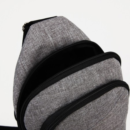 Slow bag ZFTS, textiles, gray color-3