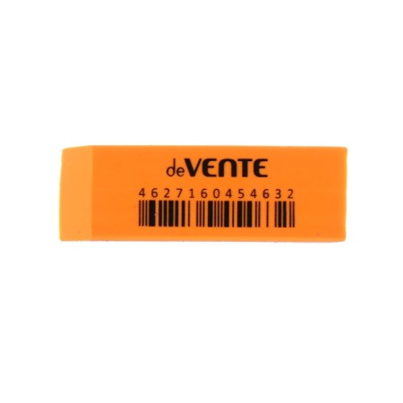 Davente neon eraser, synthetics, 56 x 19 x 9 mm, rectangular, mix x 4 colors, cardboard box-2