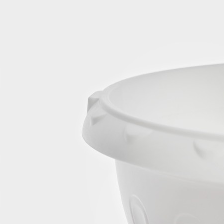Street Kashpo on the leg "Julia", 8 l, white color-2