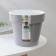 Flower pots with an insert "Porto", 1 l, color gray color