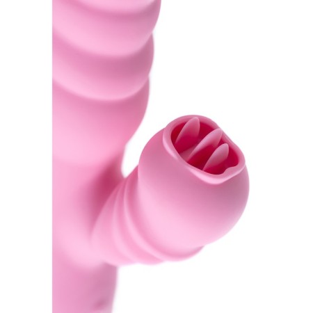 Jos Lixy vibrator, with the up & Down function, silicone, pink color, 23 cm-3