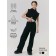 TOP children's amrobaby nood, height 146 cm, black color