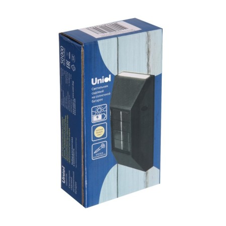 Garden Lamp Uniel New York on a sunny battery, 6.3 × 12 × 3 cm, glow warm white-5