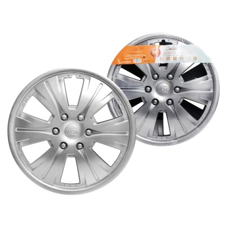 Wheel caps 16 "AIRLINE AWCC-16-06" Best ", silver, set 2 pcs.