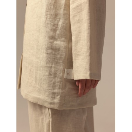 Women's suit (shirt and trousers) SL Home p. M, milk-2