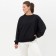Female sweatshirt Minaku: Casual Collection Black color, size 50-52