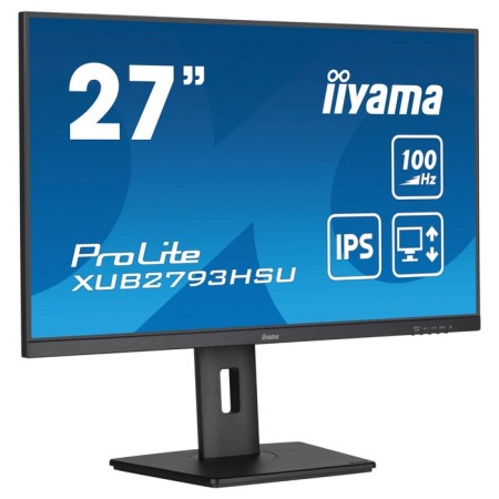 Monitor IIYAMA 27 "Prolite Xub2793HSU-B6 Black IPS LED 1MS 16: 9 HDMI M/M Matte Has Piv 2 107748-2