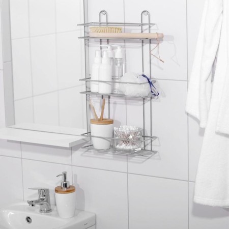 Rectangular shelf 3-tier, 26.5 × 10.5 × 50 cm, chromium color-2