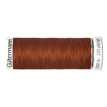 SEW-HALL thread for all materials, 200 m, 748277 (934 brown-terracotta)