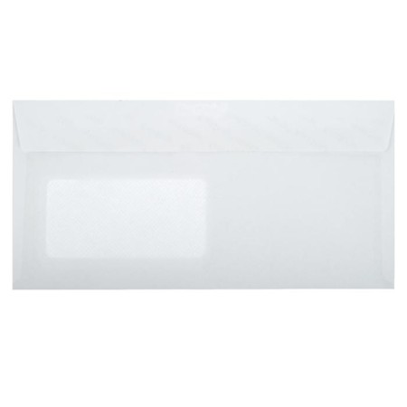 A set of envelopes E65 110 x 220 mm, without a telling, the right window, an tear -off tape, internal print, 80 g/m2, 10 pieces-1