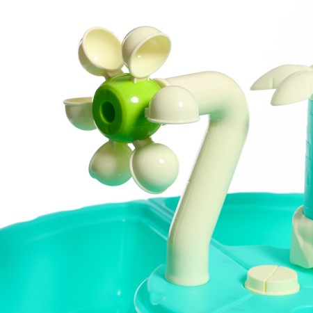 Set for playing in the sand "Plants", with a table, 6 items-6