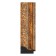 Mirror in the baguette frame, vignette antique bronze 85 mm, 75x95 cm