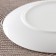 Ceramic dessert plate "Flying", D = 20.5 cm, black color