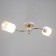 Estel chandelier 2he27 40W white-gold 60x20x23 cm Bayerlux