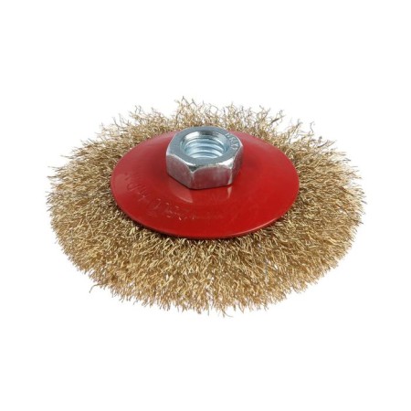 Metal brush for ushm scrap, "plate", M14, 100 mm