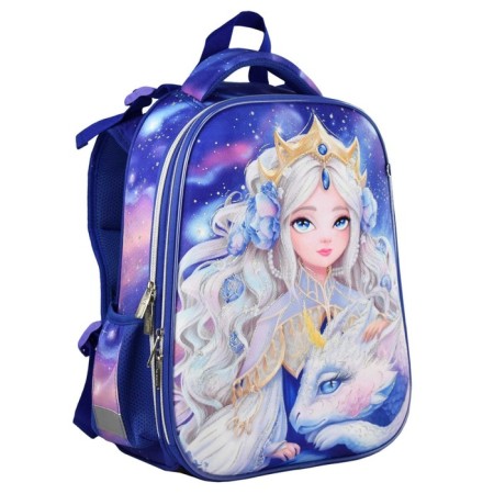 Backpack frame Phoenix 37*27*13 Growth system "Princess with the Dragon" girl Violet 64830-1