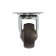 Furniture wheel, d = 38 mm, without brake, soft move, 4 pcs TMP