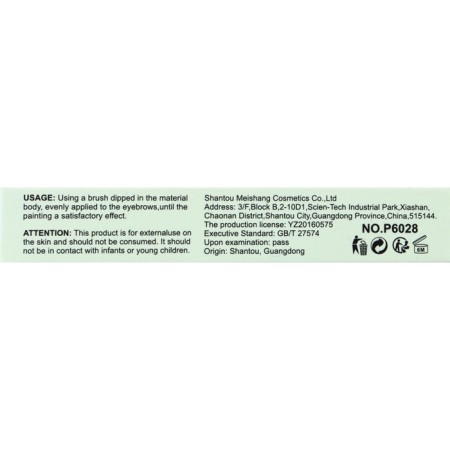 Transparent eyebrow gel, for styling, 3.2 ml, super waterproof-4