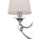 Wall lamp 40W, 2HE14, 22x32 cm, chrome