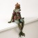 Souvenir Polystone "Frog in the Crown, with a toad" sits 17.5x15x30.5 cm