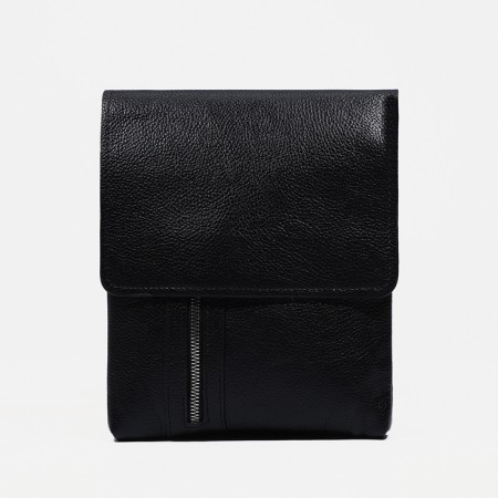 Male bag, black color-1