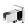 Shower hose connection Lemark LM4585C, 58 x 58 mm, chrome
