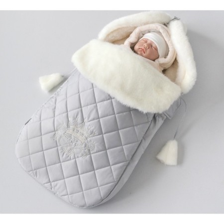 Set for discharge Winter Kinderlitto "Empire-2", 5 items, height 56-62 cm, color gray color-3