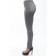 Female trousers, size 42, silver color