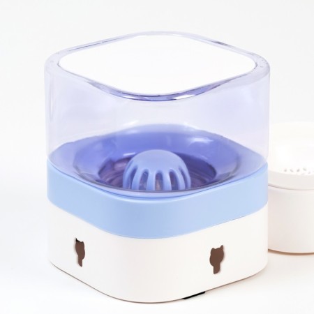 Auto feeder with a removable lid, a container of 1.8 liters, purple-6