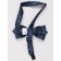 Tie-butter for boys ise, dark blue color