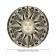 The tablecloth “Medieval Sun”, round, oxford, elastic band, size 120x120 cm, diameter 75-100 cm