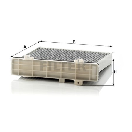 Salon filter Mann-Filter CUK2230-1