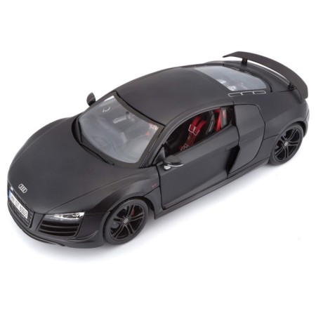MASTO DIE-CAST AUDI R8 GT machine, opening doors, 1:18, black color-8