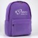 Backpack School Textile Dreams Come True, purple color, 38 x 12 x 30 cm