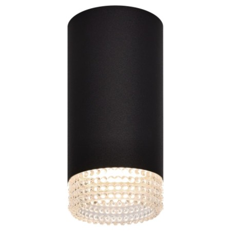 Lamp wall-flowing spot OL40 BK/CL MR16 GU10 IP20 black, transparent