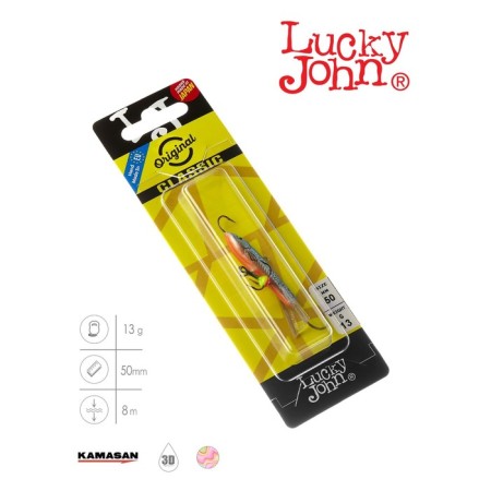 Balancir Lucky John Classic 5 + tee, 5 cm, color 45h blister-2