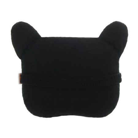 Pillow on the headrest Matech Cutie Line, 30 x 25 x 10 cm, black, white-3