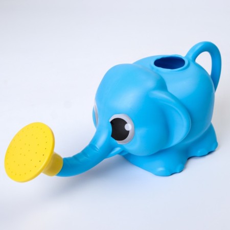Plastic bucket for swimming and shaking heads, children's bath bucket "Elephant", 650 ml., Mix color