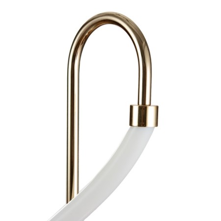 Lamp "bend" LED 16W 3000k gold 26x11x82 cm-5