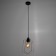Economic light "Compact" 1x40W E27 Black 18x18x25-84 cm.