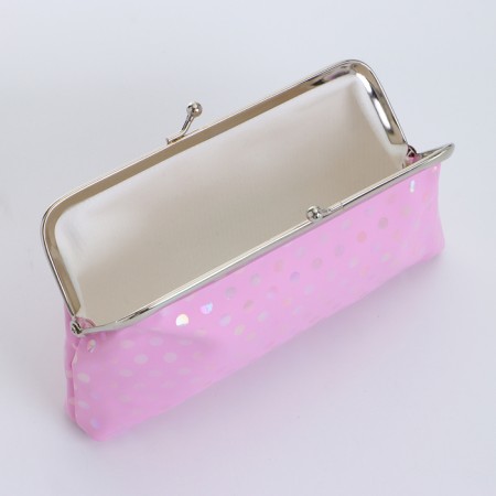 Cosmetic bag on the farmar, pink color-2