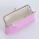 Cosmetic bag on the farmar, pink color
